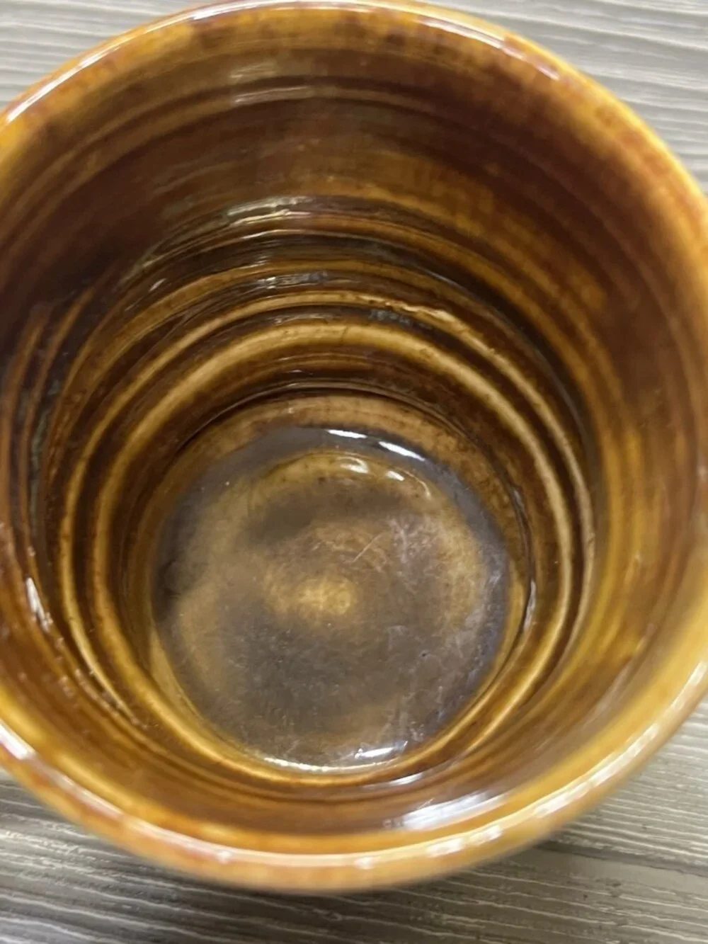 Handmade pottery coffee
